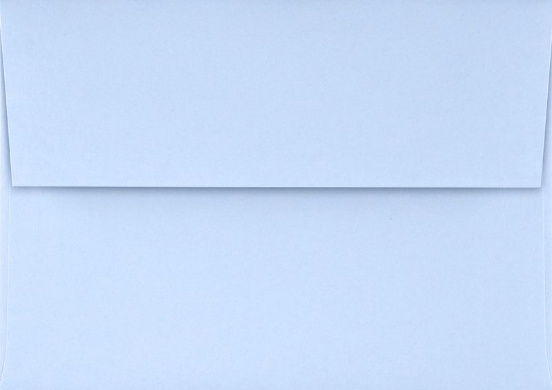 LUXPaper 4Bar A1 Invitation Envelopes | Peel & Press | 3 5/8" x 5 1/8" | Baby Blue | 80lb. Text | 50 Qty - Image 2